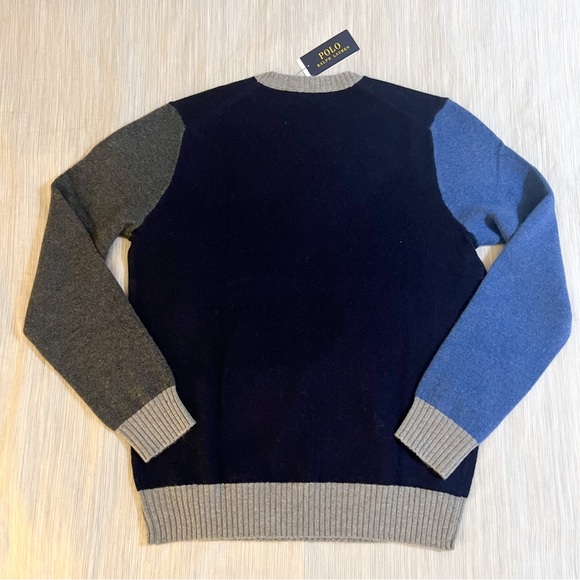 Polo Ralph Lauren Wool Alpaca Color-block Knit Crewneck Sweater😳🔥🔥 - Picture 10 of 15